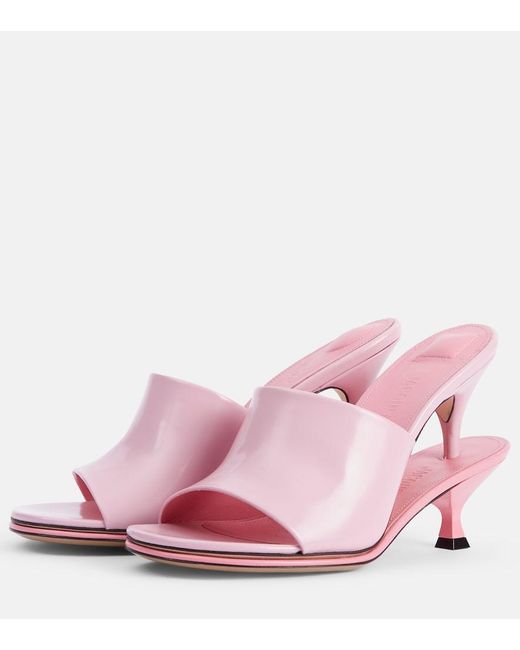 Jacquemus Pink Double Mules