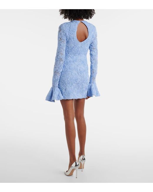 ROTATE BIRGER CHRISTENSEN Blue Minikleid