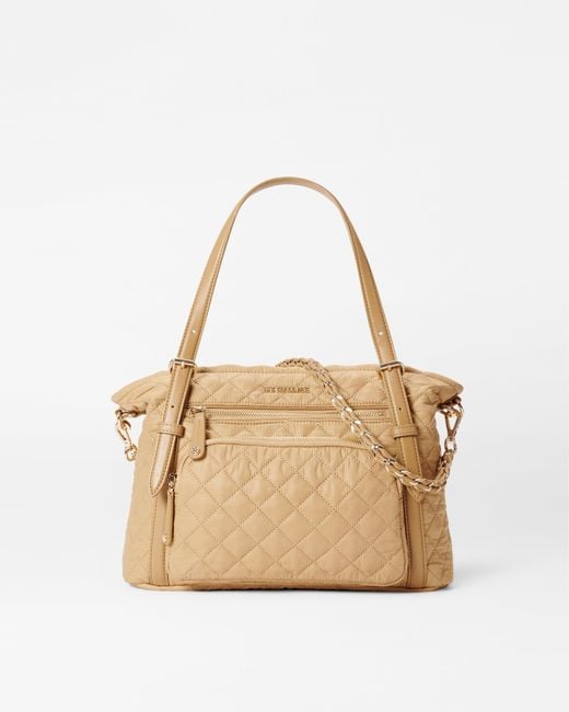 MZ Wallace Natural Camel Crosby Everywhere Tote