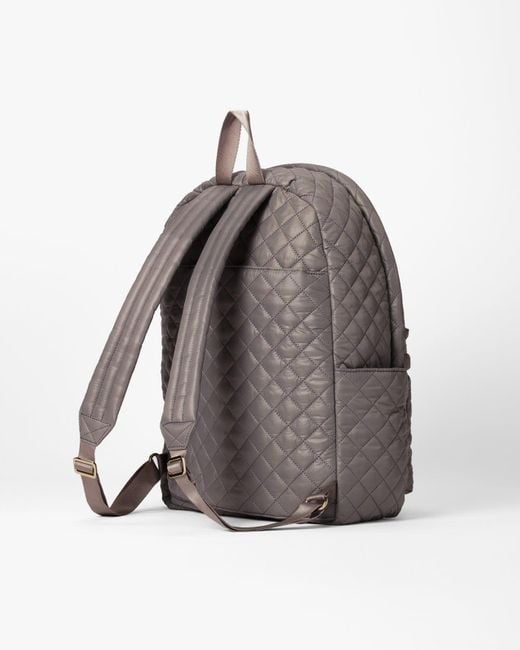 MZ Wallace Gray Magnet Metro Backpack Deluxe