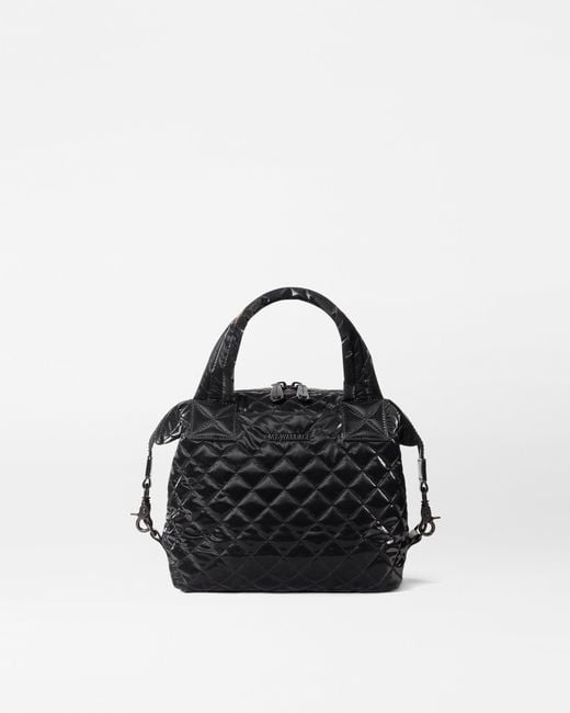 MZ Wallace Black Liquid Small Sutton Deluxe