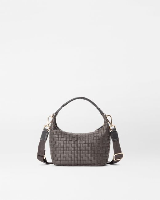 MZ Wallace White Magnet Mini Woven Hobo