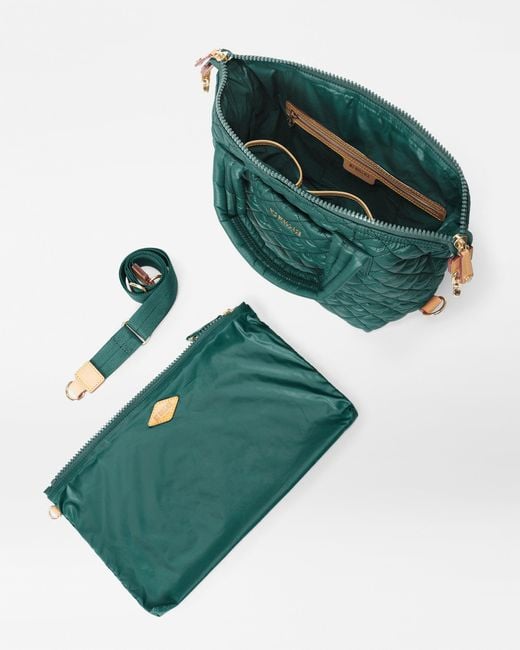 MZ Wallace Green Emerald Small Sutton Deluxe
