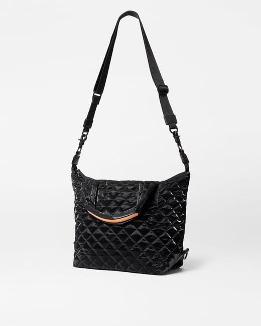 MZ Wallace Black Liquid Small Sutton Deluxe