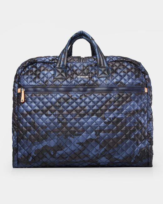 MZ Wallace Dark Blue Camo Michael Garment Bag Lyst