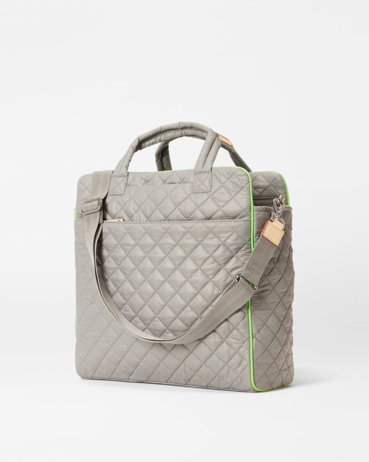 MZ Wallace Cement Pickleball Tote in Gray Lyst