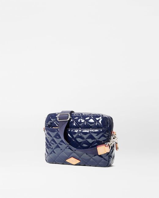 MZ Wallace Blue Navy Lacquer Small Metro Camera Bag