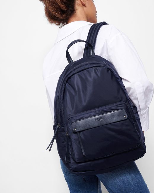 MZ Wallace Dawn Madison Backpack in Blue Lyst Australia