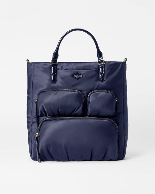 MZ Wallace Blue Dawn Large Chelsea Top Handle Tote