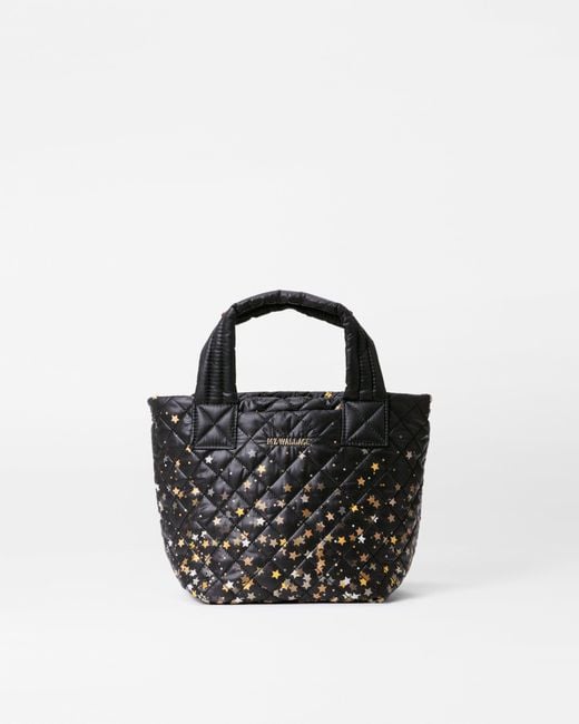 MZ Wallace Ombre Star Mini Metro Tote Deluxe in Black Lyst Australia