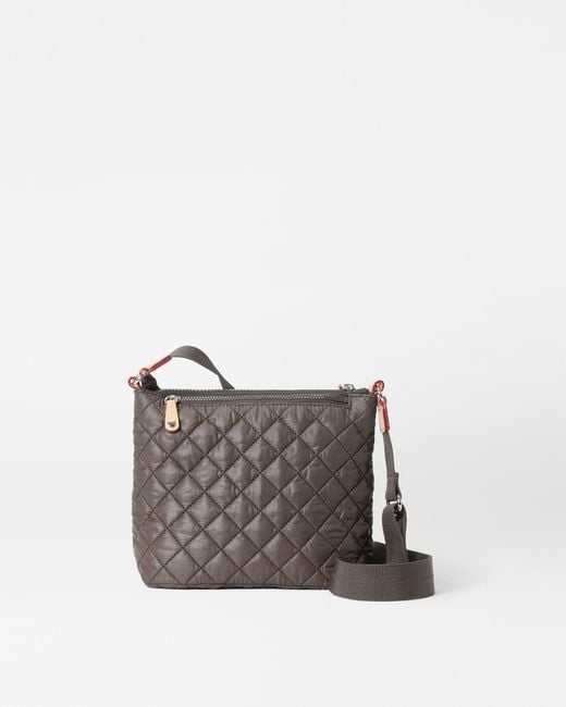 MZ Wallace Brown Magnet Metro Scout Crossbody Deluxe