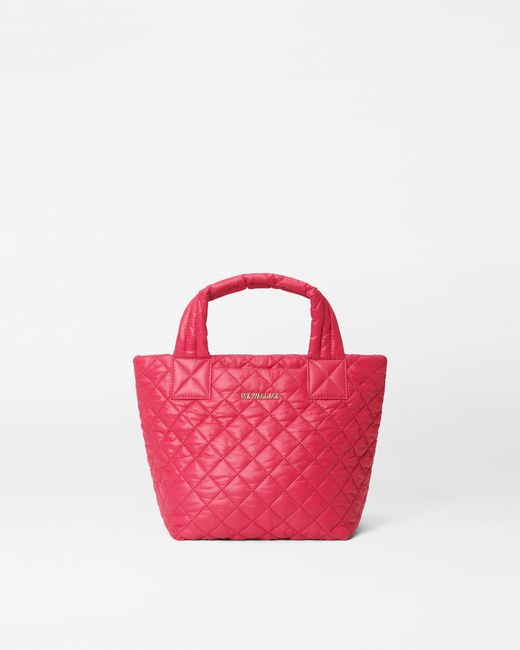 MZ Wallace Pink Punch Mini Metro Tote Deluxe