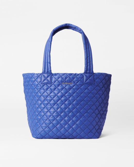 MZ Wallace Sapphire Medium Metro Tote Deluxe in Blue | Lyst