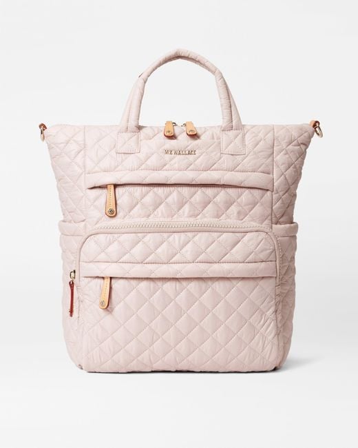 MZ Wallace City Pink Ballet Dancer Medium Metro Utility Backpack Lyst UK