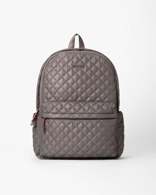 MZ Wallace Gray Magnet Metro Backpack Deluxe