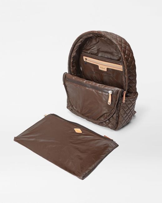 MZ Wallace Brown Walnut Metro Backpack Ii