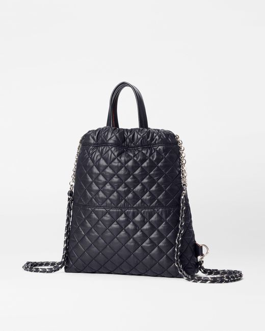 MZ Wallace Blue Black Crosby Audrey Backpack