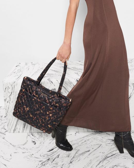 MZ Wallace Tortoise Metro Quatro Tote in Brown Lyst Australia