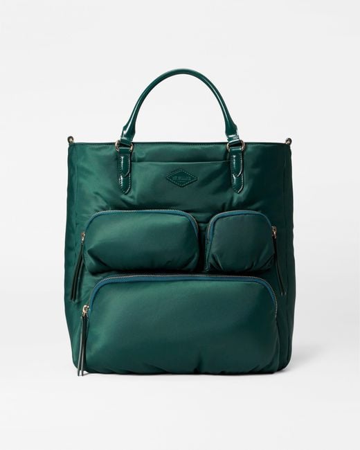 MZ Wallace Emerald Large Chelsea Top Handle Tote in Green Lyst UK
