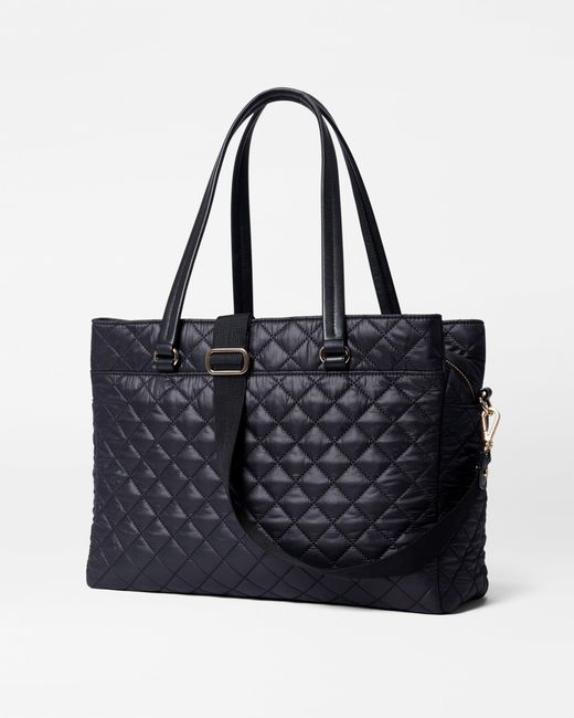 MZ Wallace Black Crosby Lock Tote
