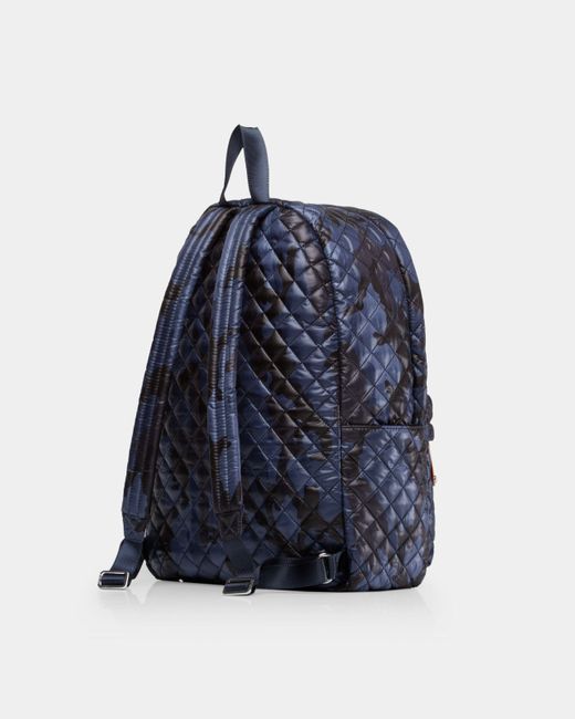 mz wallace blue camo backpack