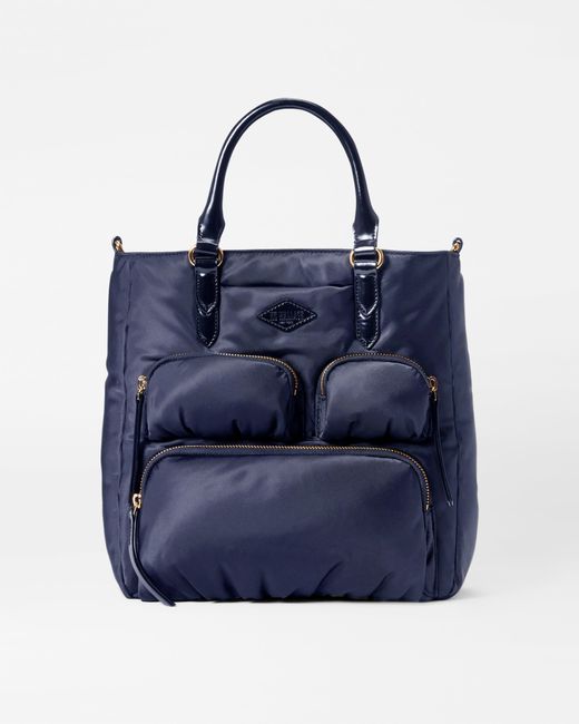 MZ Wallace Blue Dawn Small Chelsea Top Handle Tote