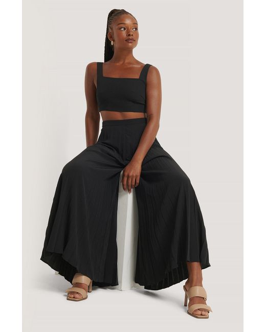 Mango Synthetic Black Agosto Trousers 