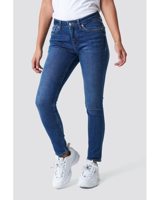 Mango Olivia Jeans in Blau | Lyst DE