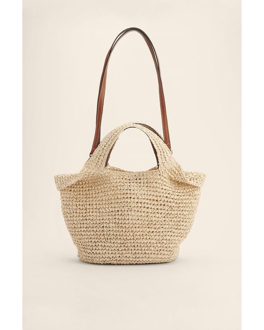 mango beige bolsa
