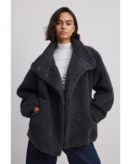 Dark grey hotsell teddy jacket