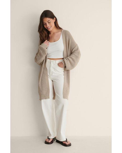 midi knitted cardigan