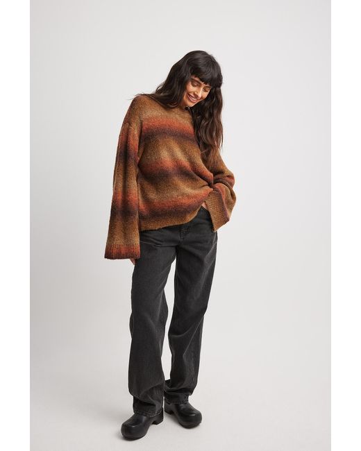 rust oversized sweater
