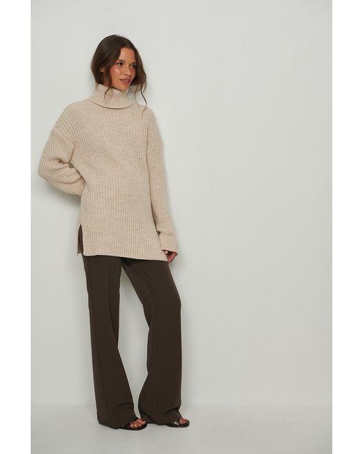 jumper with side slits