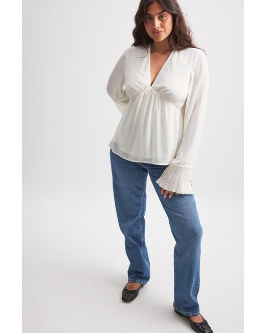 v neck flowy top