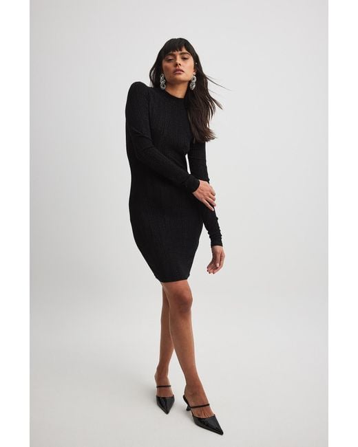 Dress top jacquard glitter
