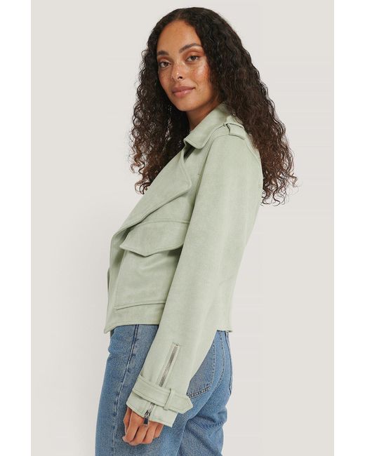 vince cropped lapel jacket