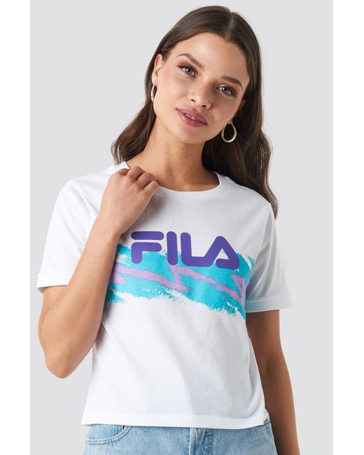 fila t shirt topshop