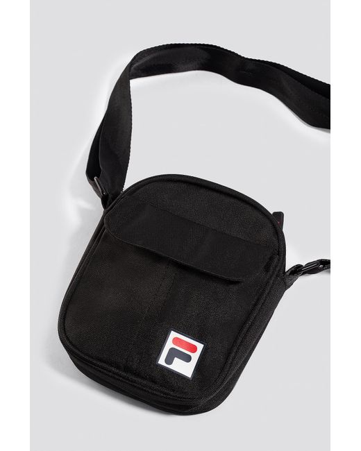 Fila Synthetic Black Pusher Bag Milan - Lyst