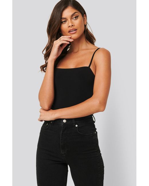 thin strap bodysuit