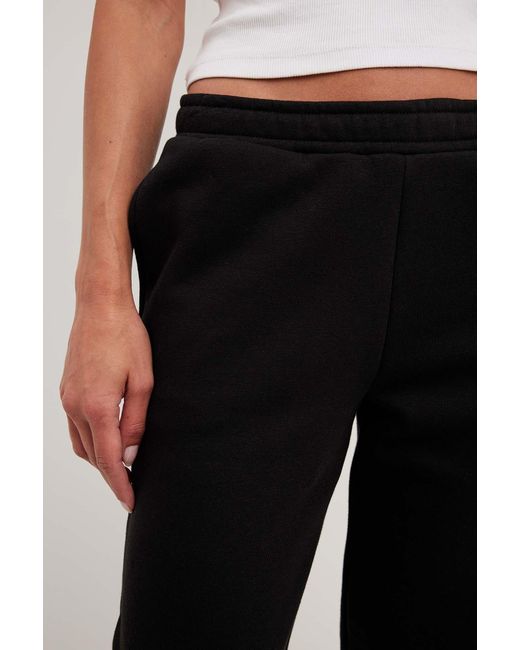 NA KD Sweatpants in Black Lyst UK