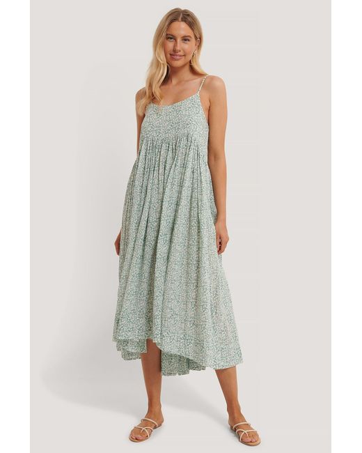 mango green midi dress