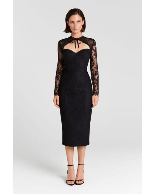 Nadine Merabi Black Mylene Dress