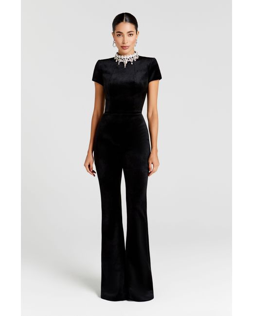 Nadine Merabi Black Regan Jumpsuit