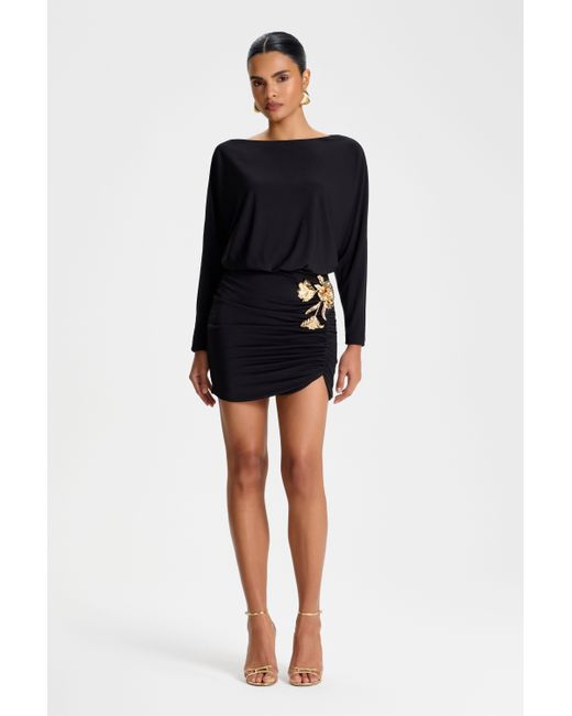 Mini Black Nadine Merabi Rhea Dress