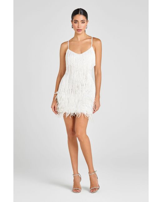 Nadine Merabi Women's White Lottie Dress Nadine Merabi Women's White Lottie Dress
