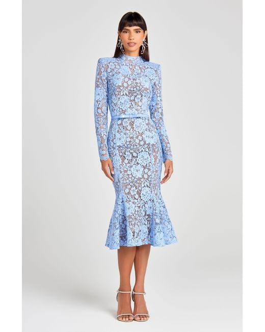 long sleeve dress black Rent Nadine Merabi Stella Gown (Black)- RRP $885 – Dress for a Night main image 1