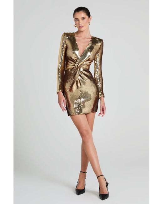 Nadine Merabi Natural Jodie Dress