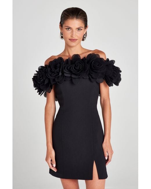 Nadine Merabi Black Renee Dress