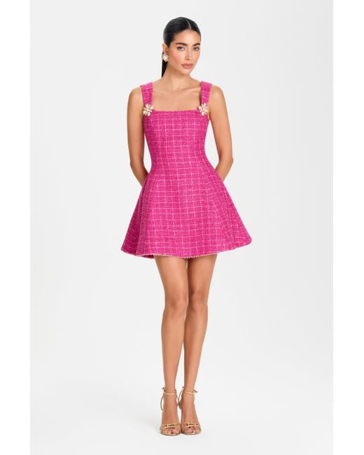 Mini Pink Nadine Merabi Isla Dress