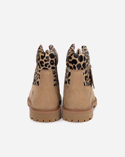 Timberland Premium 6 Inch Lace Up Boot in het Natural